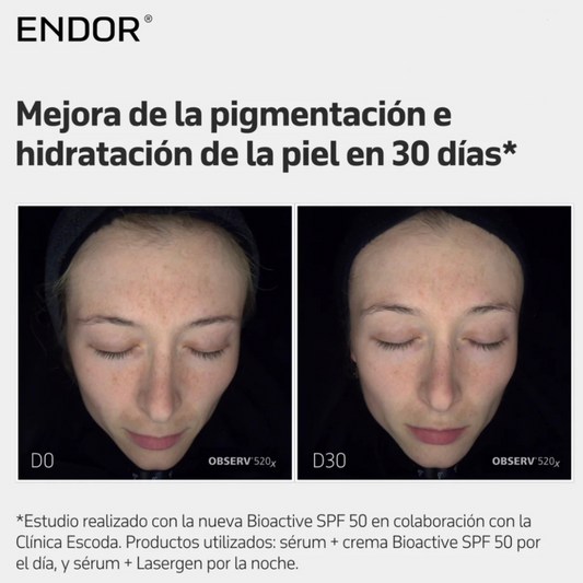 Crema facial de día protectora Bioactive SPF50