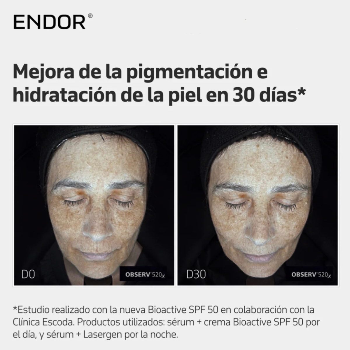 Crema facial de día protectora Bioactive SPF50